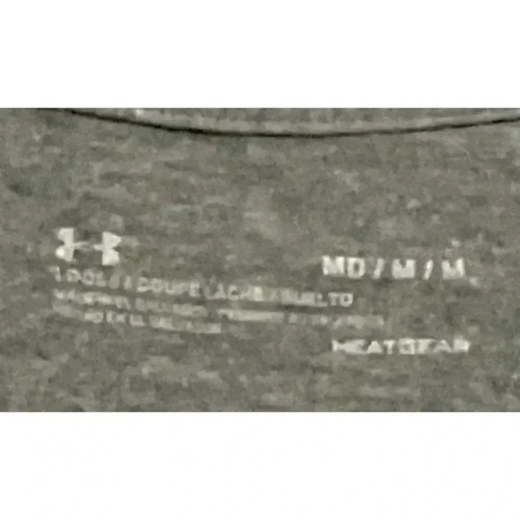 Under Armour UA Men's Freedom Flag Cotton Graphic T-Shirt Gray Size M - Picture 4 of 6